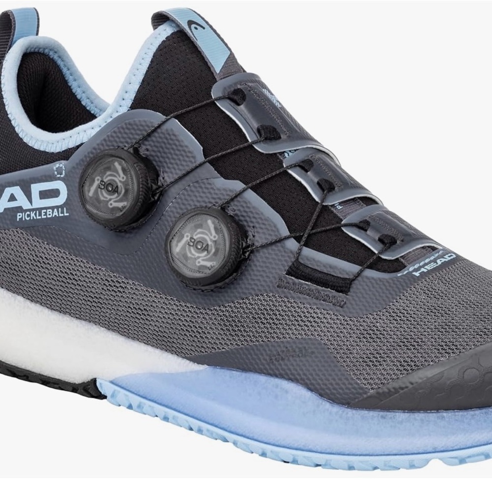 HEAD Athletic Shoes in Black and Light Blue
